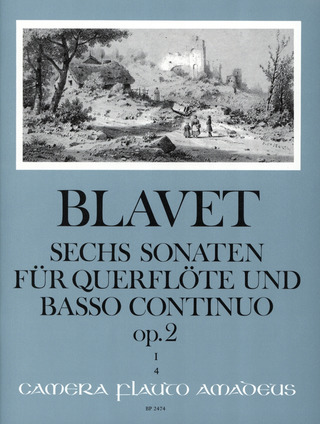 Michel Blavet - Sechs Sonaten op. 2