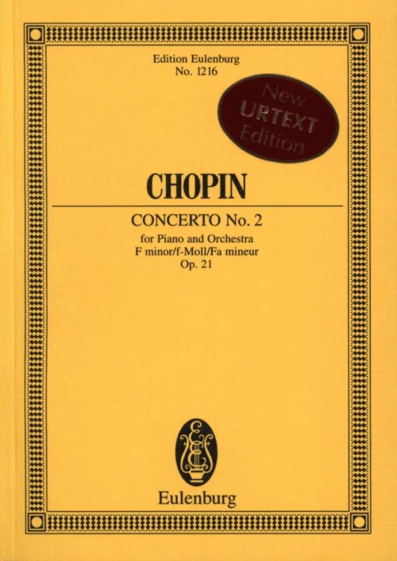 Frédéric Chopin - Konzert Nr. 2  f-Moll op. 21 (1835)