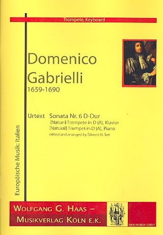 Domenico Gabrielli - Sonata 6 D-Dur - Trp Str