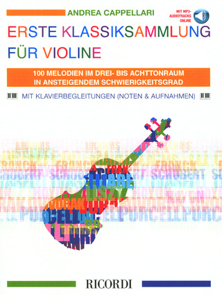 Andrea Cappellari - Erste Klassiksammlung für Violine