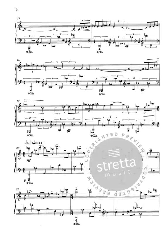 Piano Sonata | buy now in the Stretta sheet music shop.