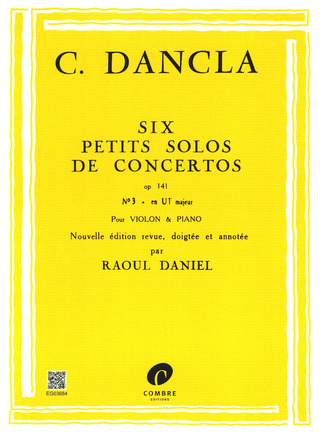 Charles Dancla - Petit solo de concerto Op.141 n°3 en ut maj.