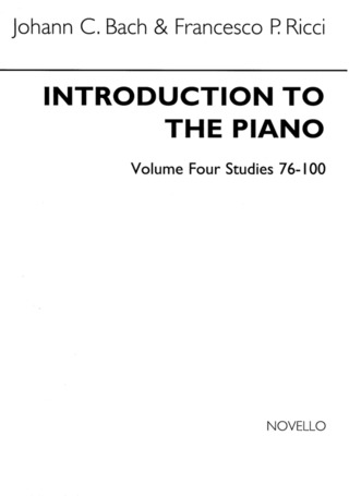 Johann Sebastian Bach - Introduction To The Piano Volume Four