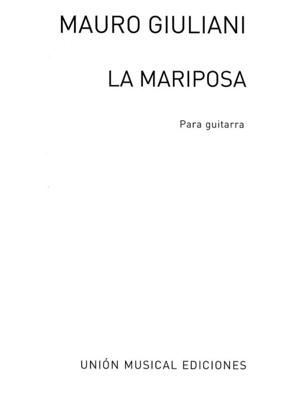 Mauro Giuliani - La Mariposa 32 Studies Op.30