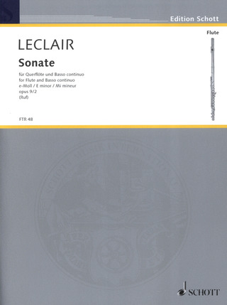 Jean-Marie Leclair - Sonate e-Moll op. 9/2