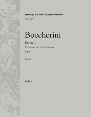 L. Boccherini - Violoncello Concerto in Bb major G 482