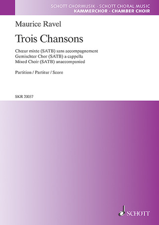 Ravel, Joseph M. - Trois Chansons