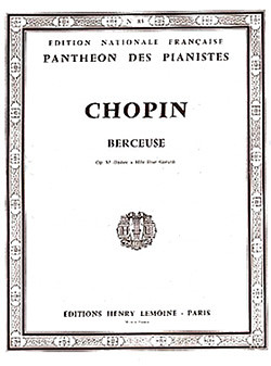Frédéric Chopin - Berceuse Op.57