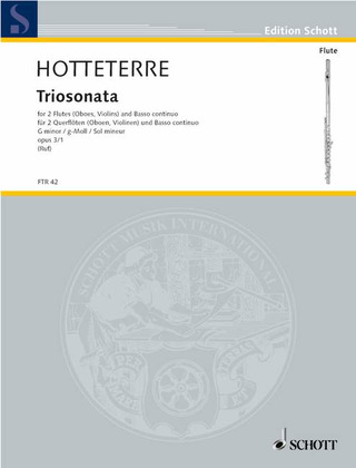 Jacques-Martin Hotteterre - Trio sonata G minor