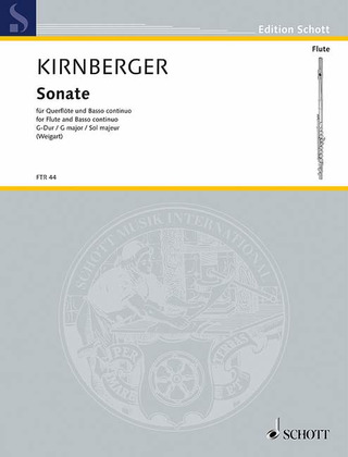 Johann Philipp Kirnberger - Sonata G major