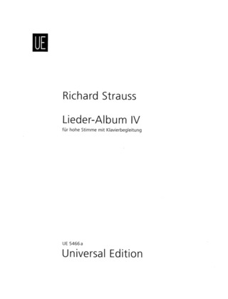 Richard Strauss - Lieder-Album Band 4