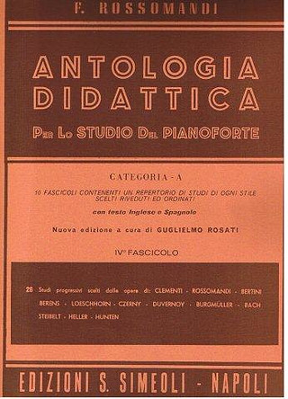 Antologia Didattica Cat. A Vol. 4
