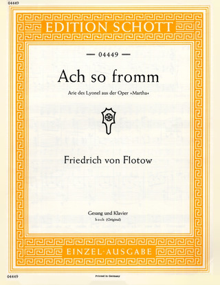 Friedrich von Flotow: Martha