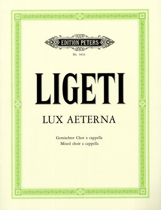György Ligeti - Lux aeterna