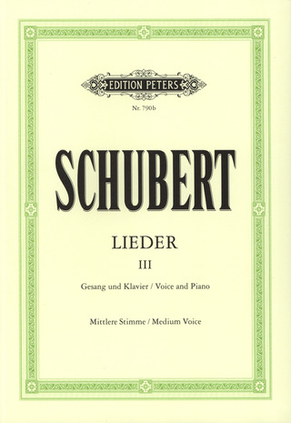 Franz Schubert - Lieder, Band 3