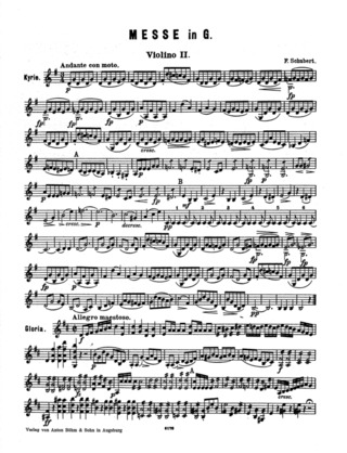 Franz Schubert - Messe G-Dur D 167
