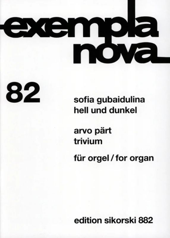 Arvo Pärt y otros. - Hell und dunkel / Trivium