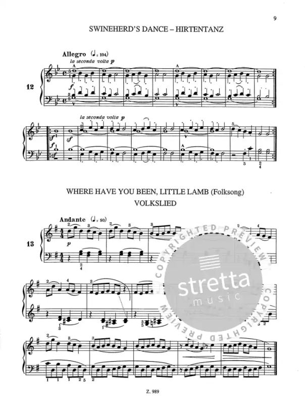 Béla Bartók - Die erste Zeit am Klavier (3)