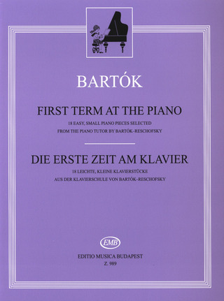 Béla Bartók - Die erste Zeit am Klavier