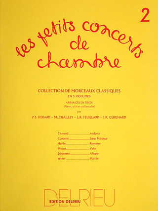 Louis R. Feuillard - Les petits concerts de chambre Vol.2
