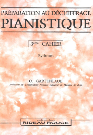 Odette Gartenlaub - Préparation au déchiffrage pianistique 3