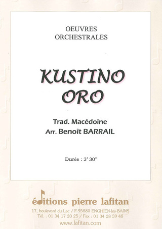 Kustino Oro (Arr. Benoît Barrail)