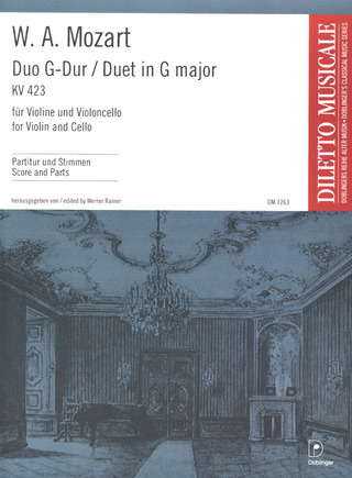 Wolfgang Amadeus Mozart - Duo G-Dur KV 423 op. KV 423