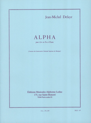 Jean-Michel Defaye - Alpha