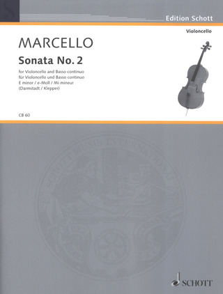Benedetto Marcello - Sonata II  e-Moll