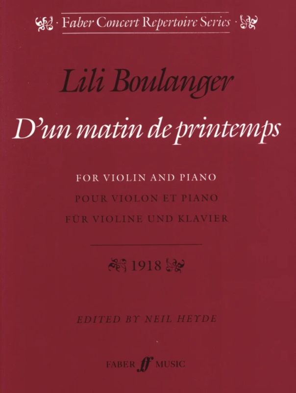 Lili Boulanger - D'Un Matin De Printemps