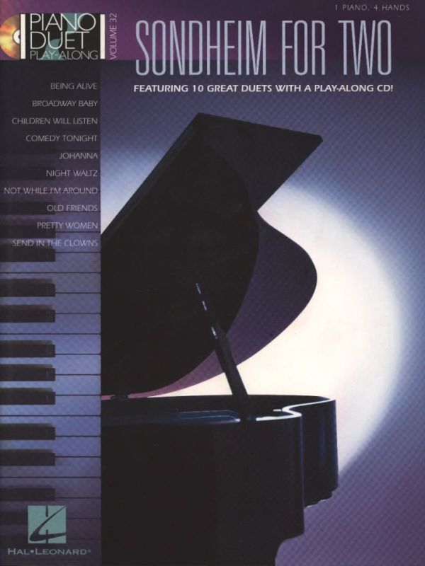Stephen Sondheim - Piano Duet Play-Along Volume 32: Sondheim For Two