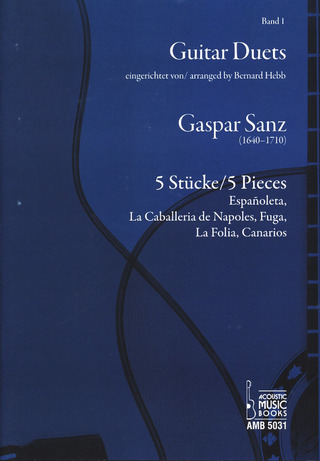 Gaspar Sanz - 5 Stücke