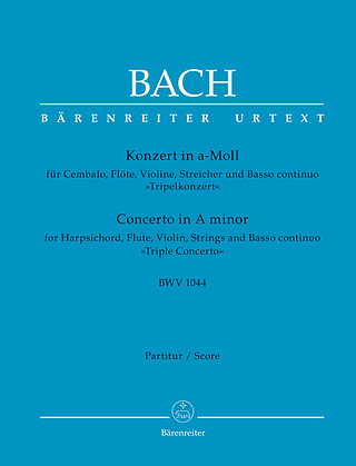 Johann Sebastian Bach - Concerto in A minor BWV 1044