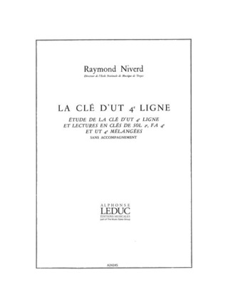 Lucien Niverd - Niverd Cle Dut 4eme Ligne Technical Studies