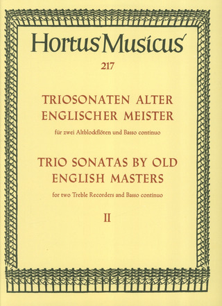 Triosonaten alter englischer Meister 2