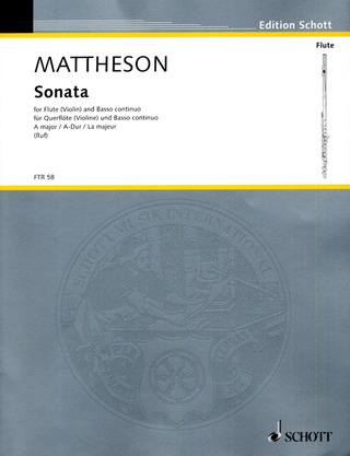 Johann Mattheson - Sonata  A-Dur