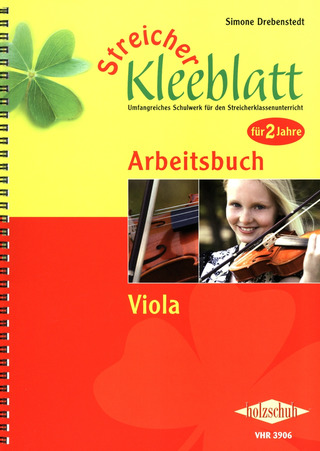 Simone Drebenstedt: Streicher Kleeblatt - Arbeitsbuch Viola
