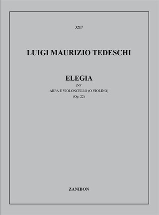 Luigi Maurizio Tedeschi: Elegia op. 22