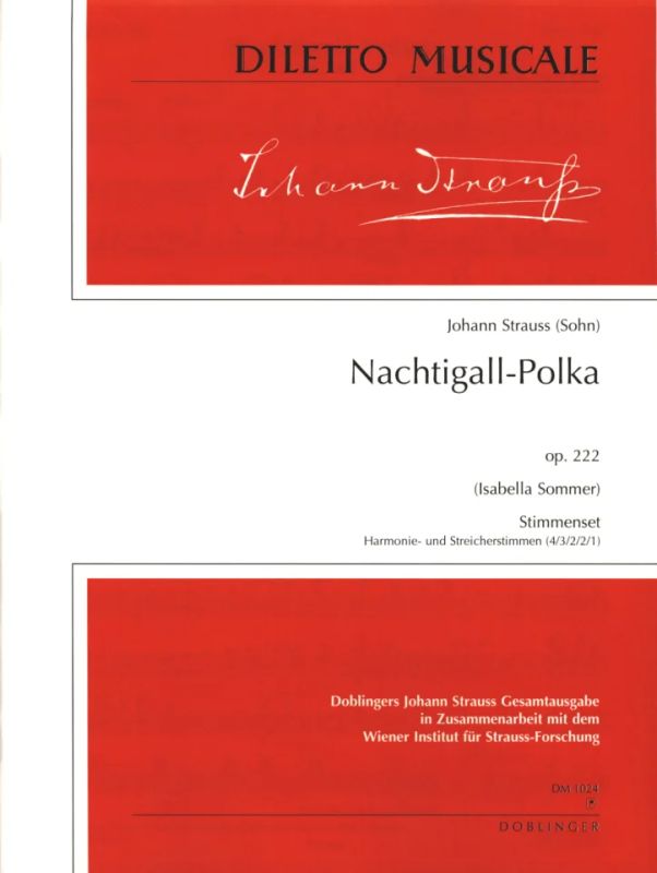 Johann Strauß (Sohn) - Nachtigall-Polka op.222