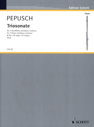 Johann Christoph Pepusch - Triosonate  B-Dur