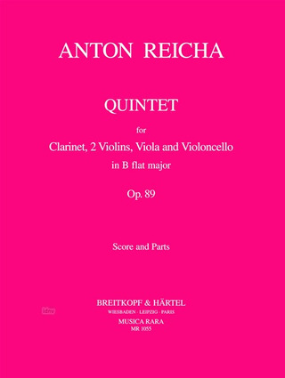 Anton Reicha: Quintett in B