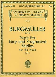 Friedrich Burgmüllery otros. - 25 Easy and Progressive Studies for the Piano