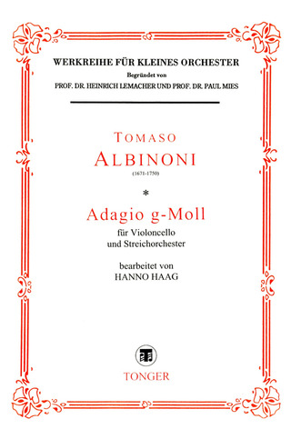 Tomaso Albinoni - Adagio G-Moll