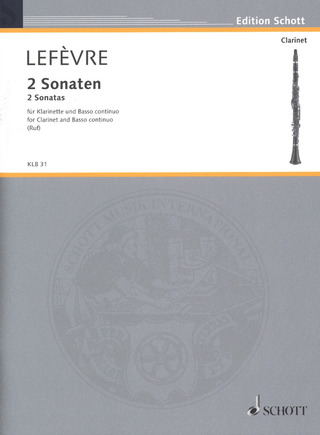 Jean-Xavier Lefèvre - 2 Sonatas