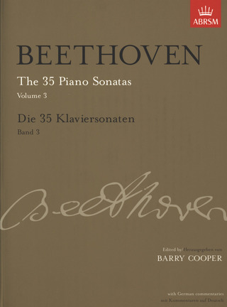 Ludwig van Beethoven - Die 35 Klaviersonaten, Band 3