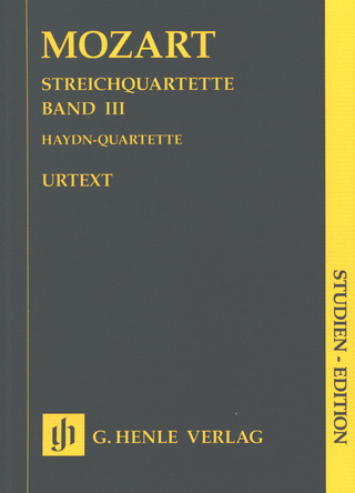 Wolfgang Amadeus Mozart - String Quartets III