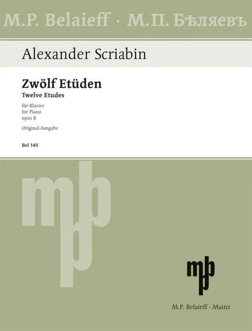 Alexandre Scriabine - Twelve Etudes