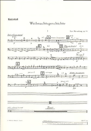 Kurt Hessenberg: Weihnachtsgeschichte op. 54 (1950-1951)