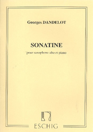 Georges Dandelot - Sonatine Saxo-Piano