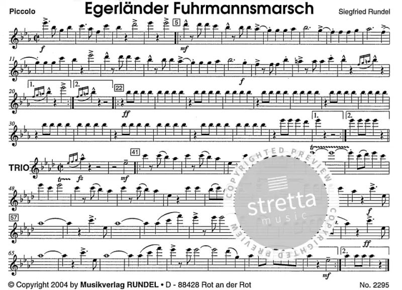 Siegfried Rundel: Egerländer Fuhrmannsmarsch (3)